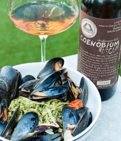 My first hint that Paolo Bea has a special way with skin fermented white wines.