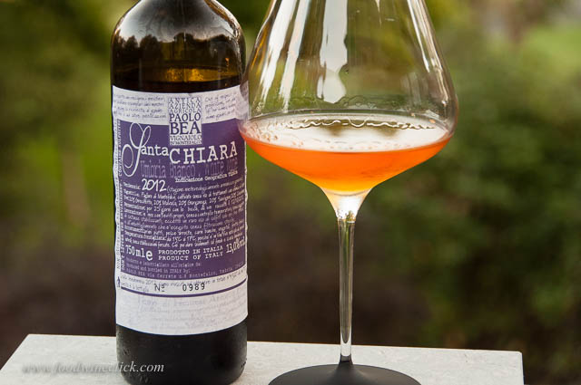 Intensely orange, it's unlike other wines, even most orange wines