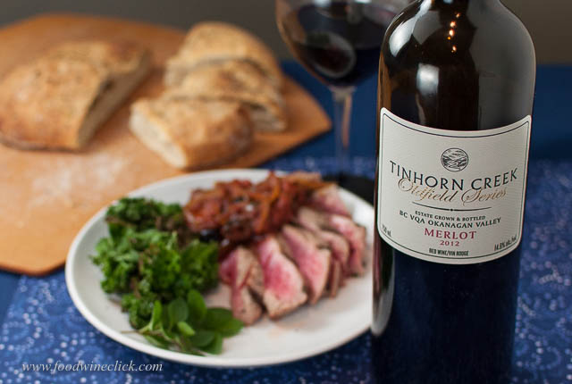 Merlot and seared tuna? yes!