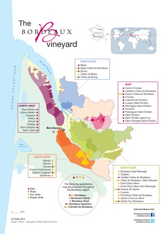 Yes, that Bordeaux! Map courtesy of www.bordeaux.com