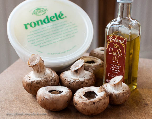 Truffle oil is your appetizer secret weapon. Great power must be used with care!
