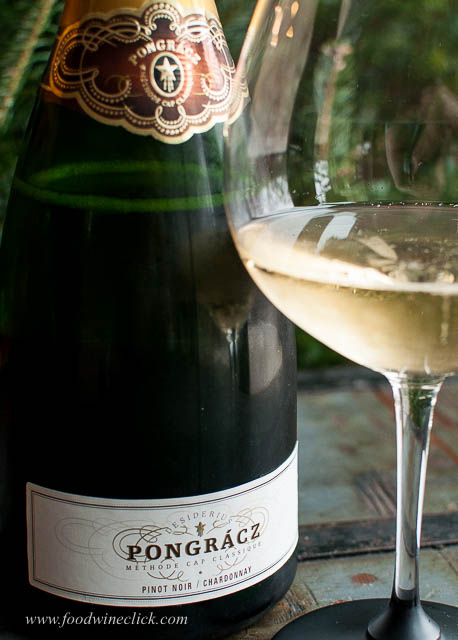 Pongrácz Winery makes their Methode Cap Classique Brut from Chardonnay and Pinot Noir