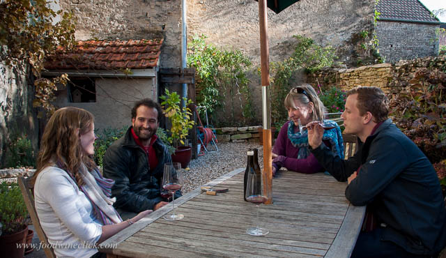 Even in November, there's something wonderful about visiting in the garden.