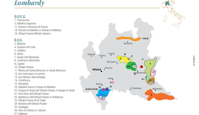 Lombardy map courtesty of www.wineandtravelitaly.com