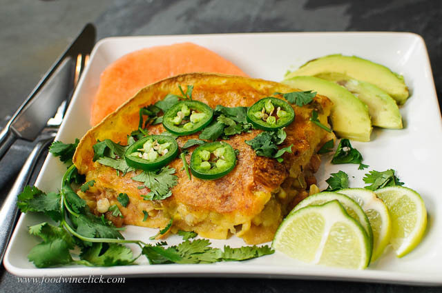 spicy shrimp enchilada bake