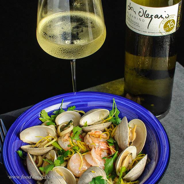 Albariño tackles spicy with crisp refreshing acidity