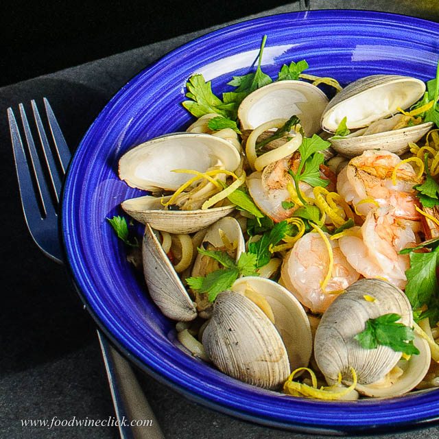 Just a touch of crushed red pepper adds some punch to the dish