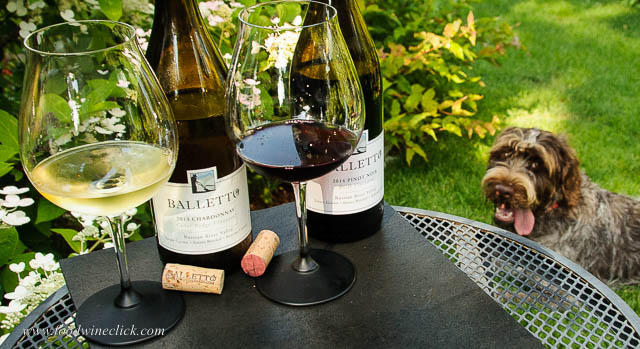 Balletto Chardonnay and Balletto Pinot Noir