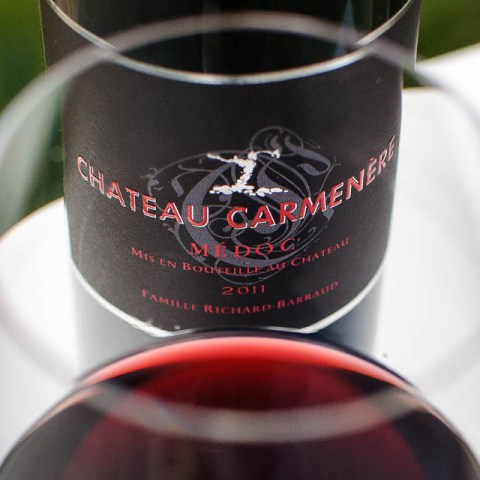 Beautiful color in a Medoc red