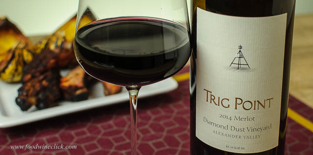 Trig Point Merlot is a nice example of fruit forward, big flavor Merlot.
