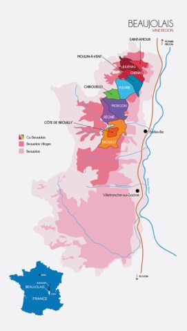 beaujolais map courtesy of discoverbeaujolais.com