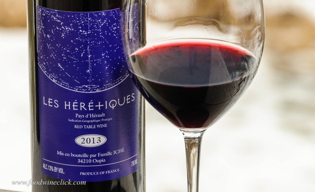 Les Heretiques pays d'herault red wine