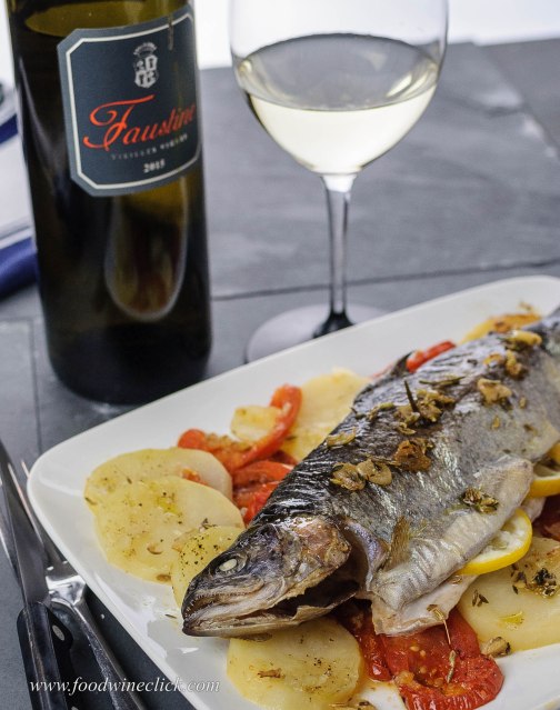 Aromatic fish and a Corsican