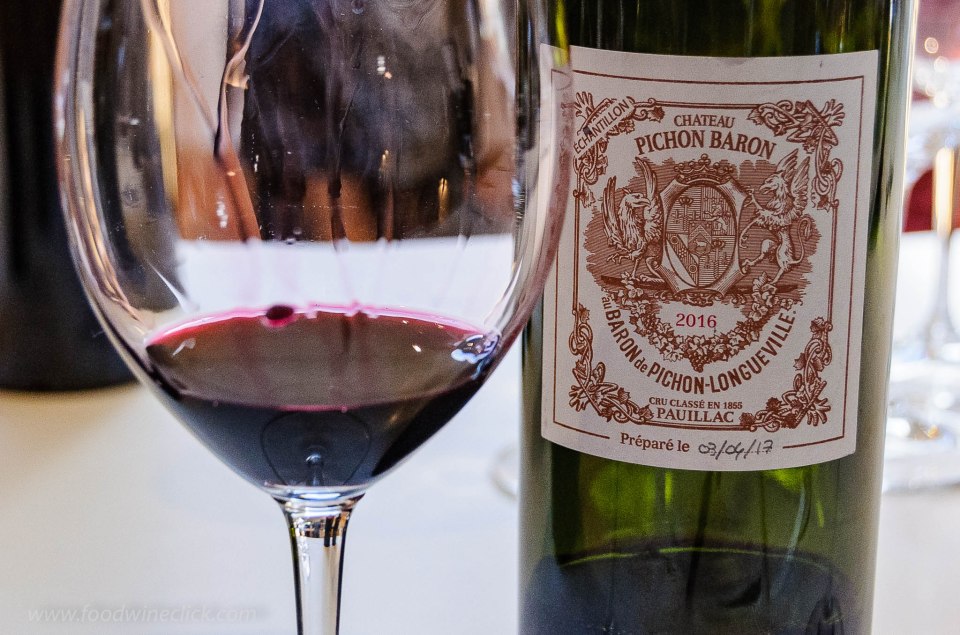 Château Pichon Baron Pauillac wine