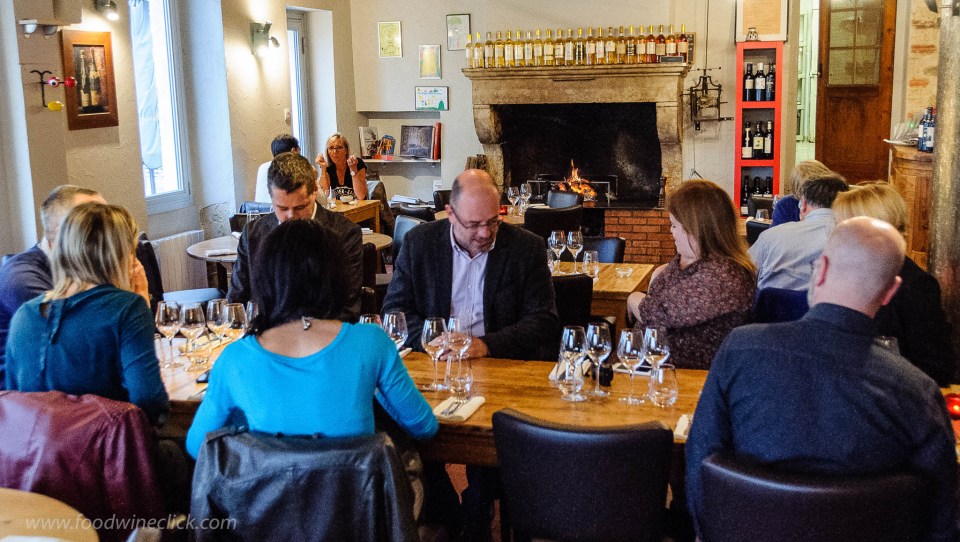 Auberges les Vignes restaurant in Sauternes, France