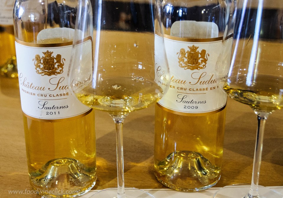 2011 and 2009 Château Suduiraut Sauternes