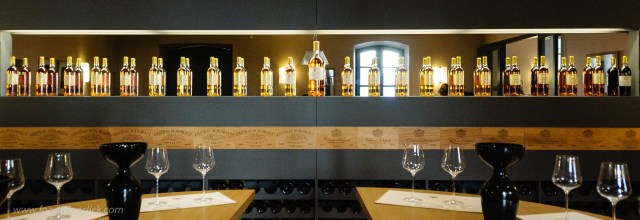 The tasting room at Château Suduiraut