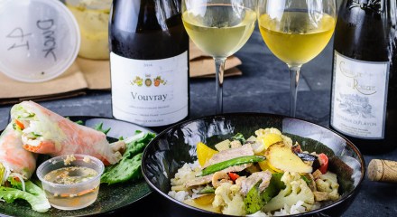 Loire Valley wines paired with spicy Thai green curry