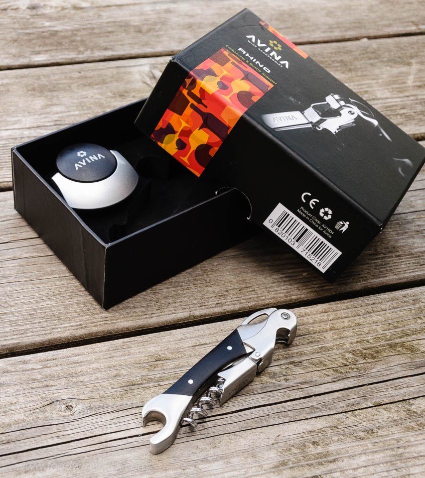 Avina Wine Tools two stage waiters corkscrew