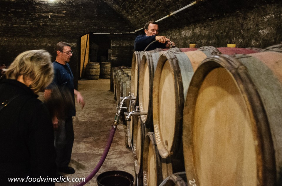 Cellars at Louis Max in Bourgogne