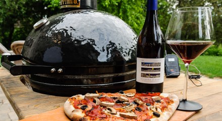 Primo Ceramic grill, pizza, and Trediberri Barber d'Alba