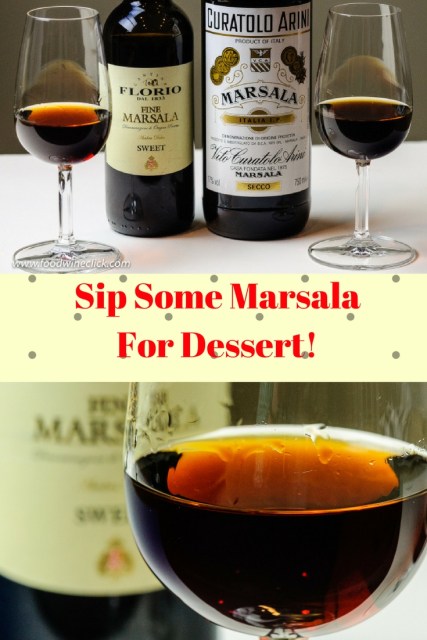 Marsala wine is so much more than cooking wine, buy a nice bottle at a wine shop and enjoy it at dessert! Details at www.foodwineclick.com