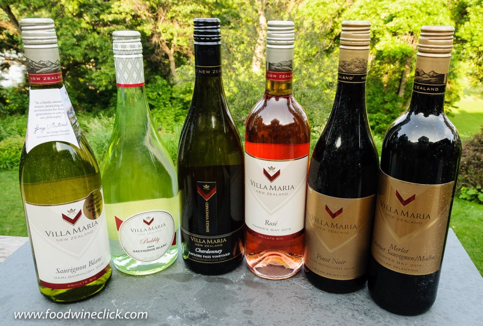 Villa Maria Wines from New Zealand