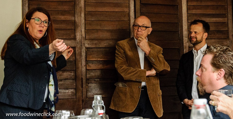 Annette Peters and Alain Brumont of Vignobles Brumont