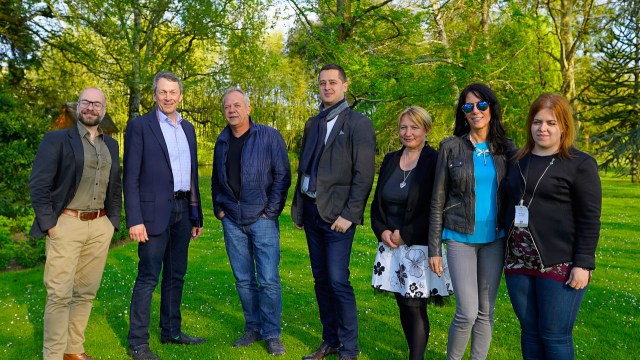 Our Millesima Blog Awards 2017 group with Stéphane Derenoncourt