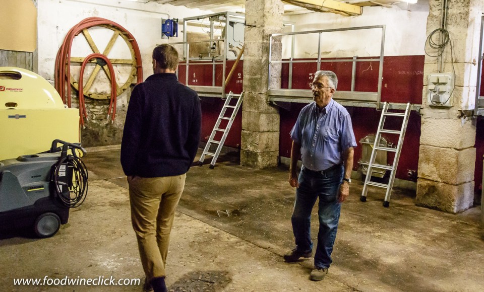 Albert Boillot winery in Volnay