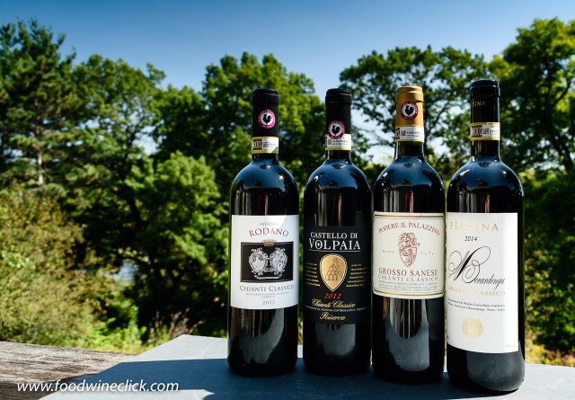 four Chianti Classico wines