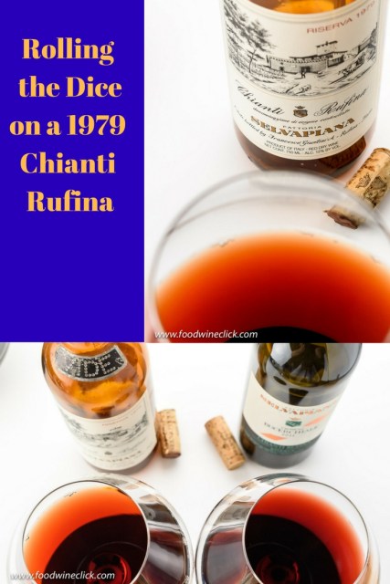 Try out a 1979 Selvapiana Chianti Rufina at www.foodwineclick.com