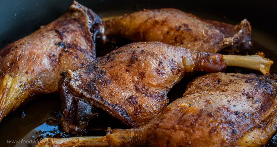 faux duck confit for cassoulet