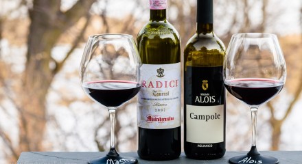 Mastroberardino "Radici" Taurasi Riserva and Vini Alois "Campole" Aglianico