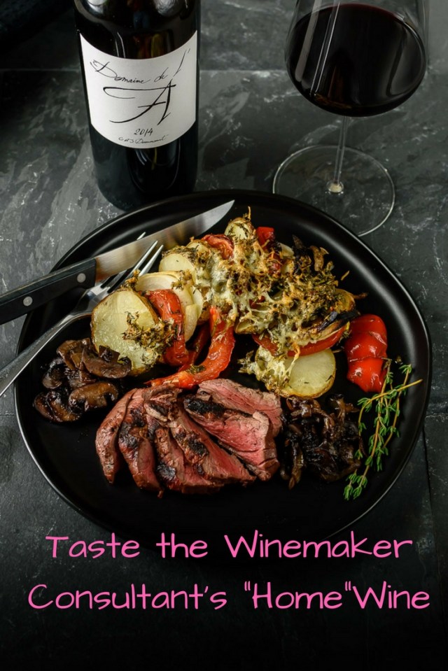 Domaine de l'A is the home wine of Stephane Derenoncourt. More at www.foodwineclick.com