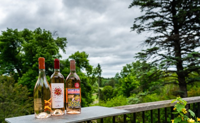 Gloomy June day is brighted by rosé