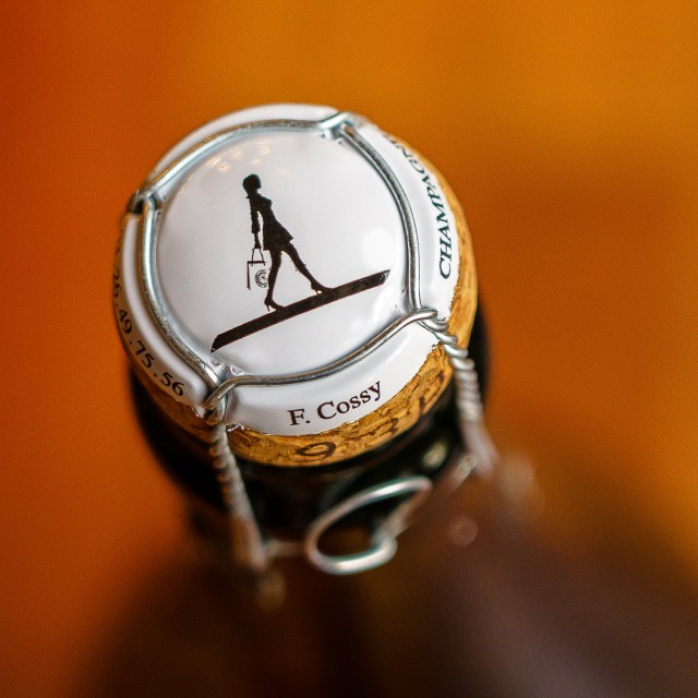 plaque de muselet of F. Cossy Champagne