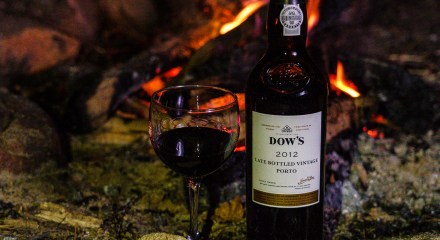 Dow's LBV Porto 2012 at the campfire