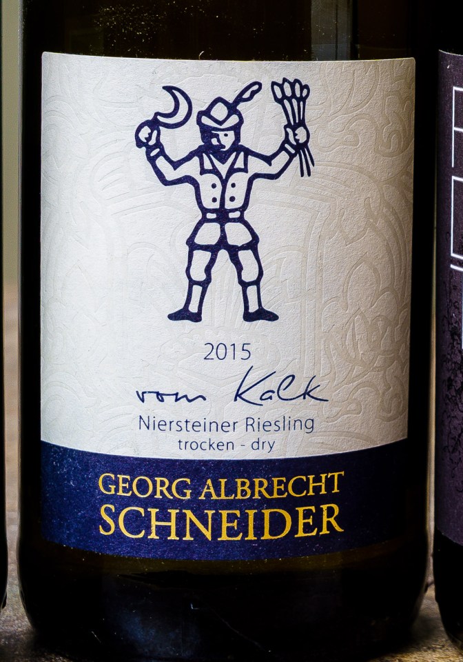 Georg Albrect Schneider "vom Kalk" Riesling
